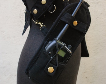 Walkie-Talkie Radio Holder Pouch, Custom