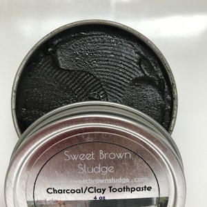 Charcoal Clay Toothpaste 2 oz