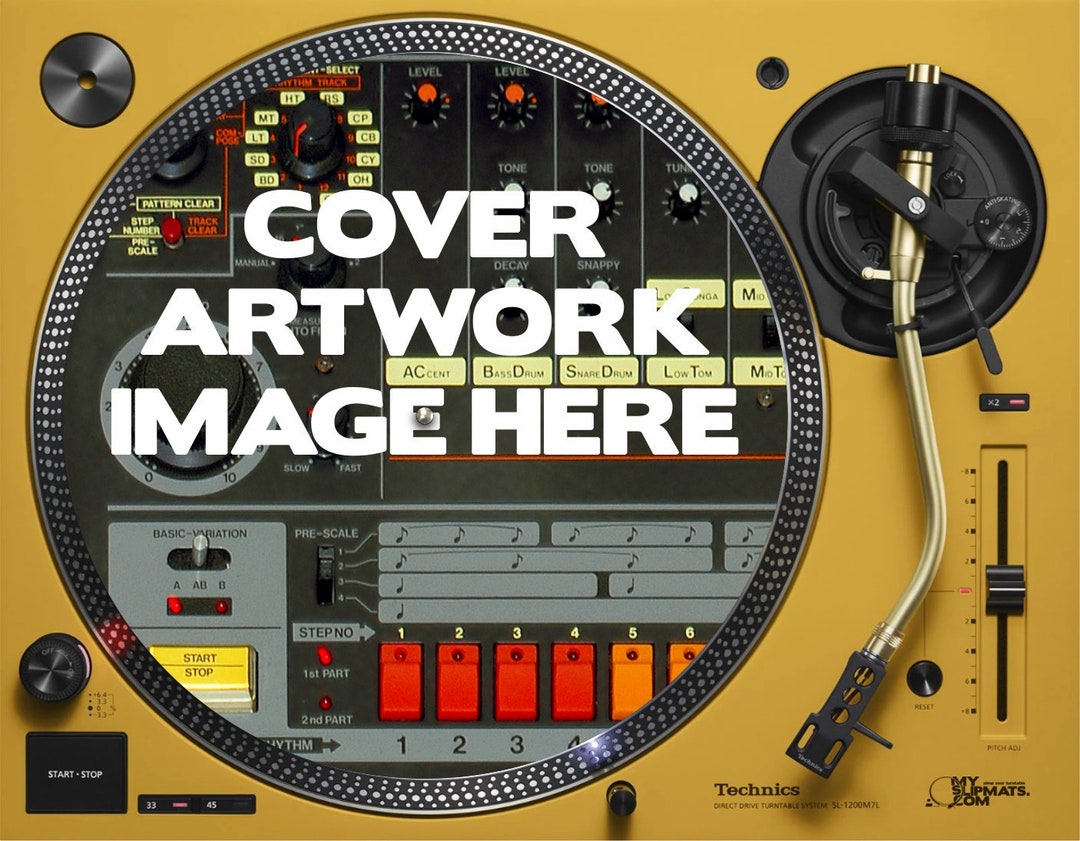 Custom Slipmat Best Quality Full Color Printed With Your Own Design