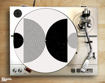 Ambient Slipmatte für Deine Plattenspieler Vinyl Schallplatten Zubehör