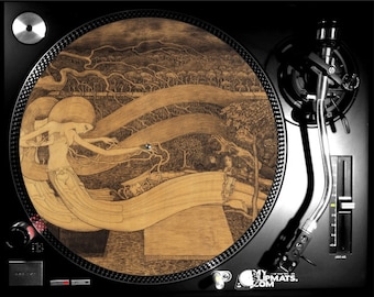 Sandstorm slipmat for your turntable vinyl record accessories