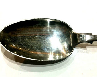 Bruford Plymouth Huge Large Silver Plate Serving Spoon 335 Mm Long