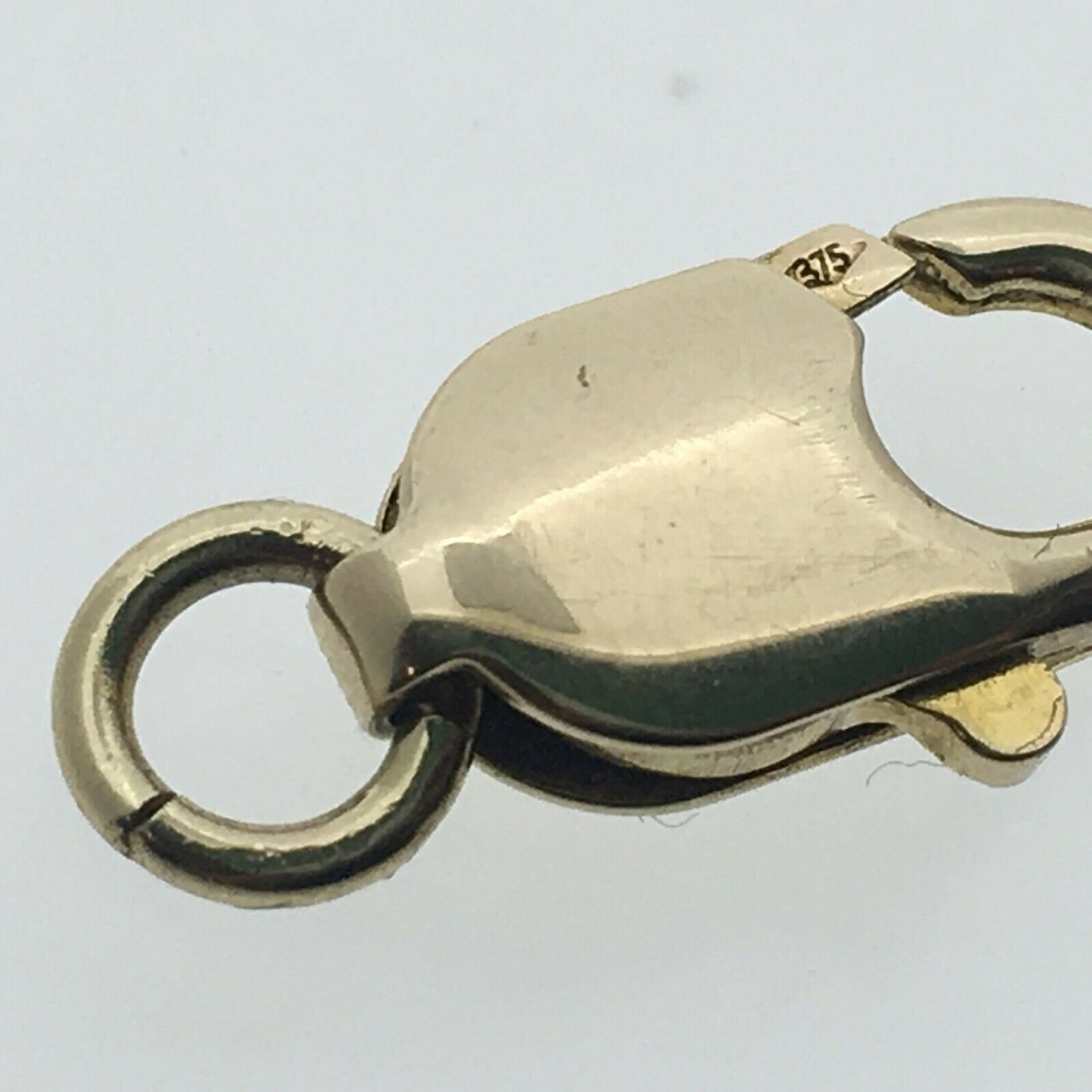 Large 9 Carat Gold Lobster Claw Trigger Clasp 15.2 Mm Jump Etsy