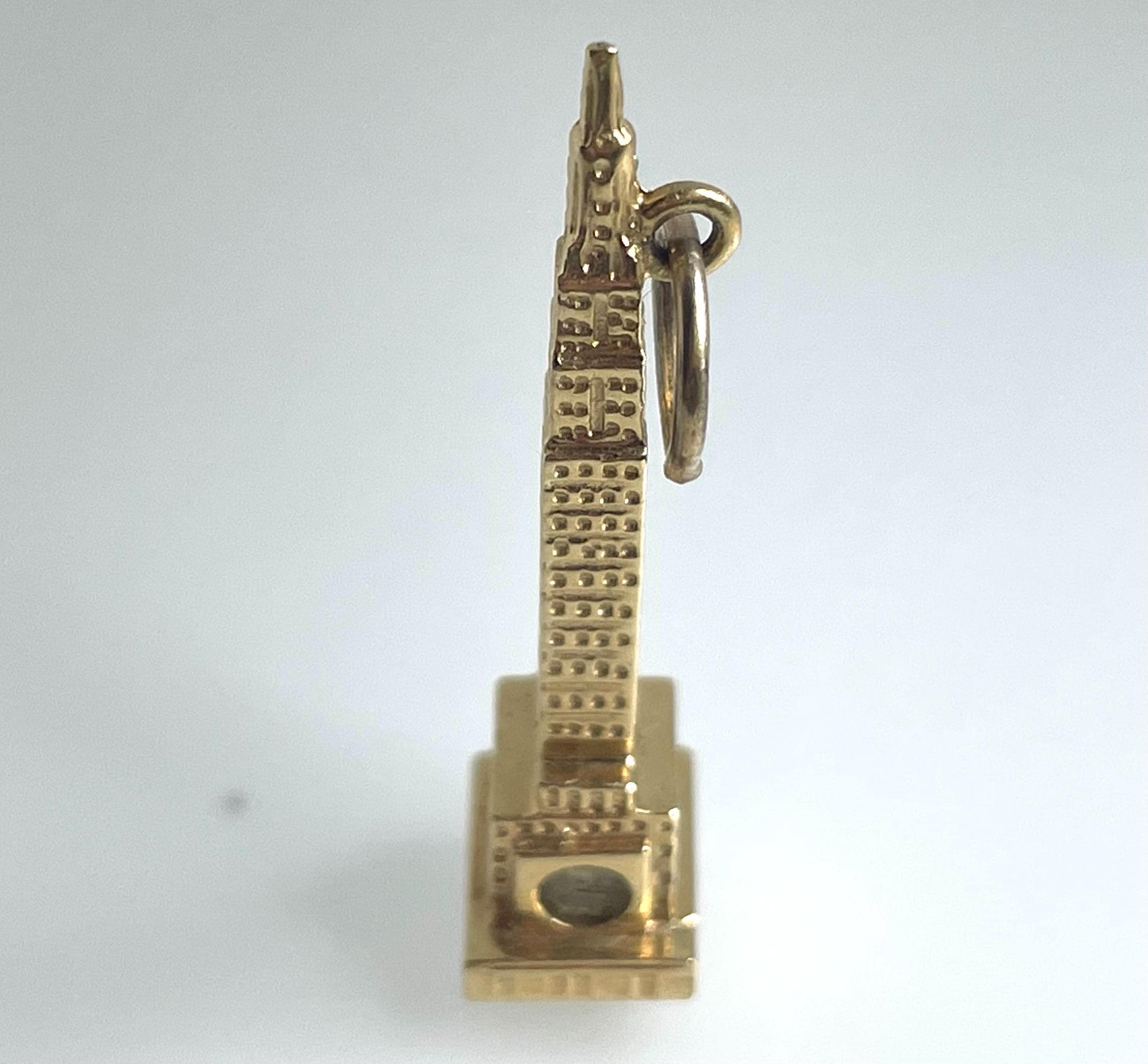 Vintage 14ct Gold Empire State Building Charm 4.9g Stanhope