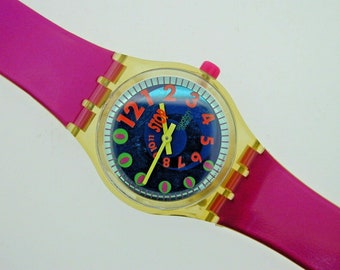 1994 Swatch Le Walk Le Swatch Le Game NOS Andale SSK105 Original Box