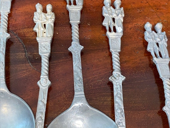 アンティーク 伝統的 オランダ ピューター 結婚式 / 結婚 / 巡礼