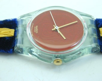 Cord on Bleu" ladies swatch 1995 VINTAGE UNWORN