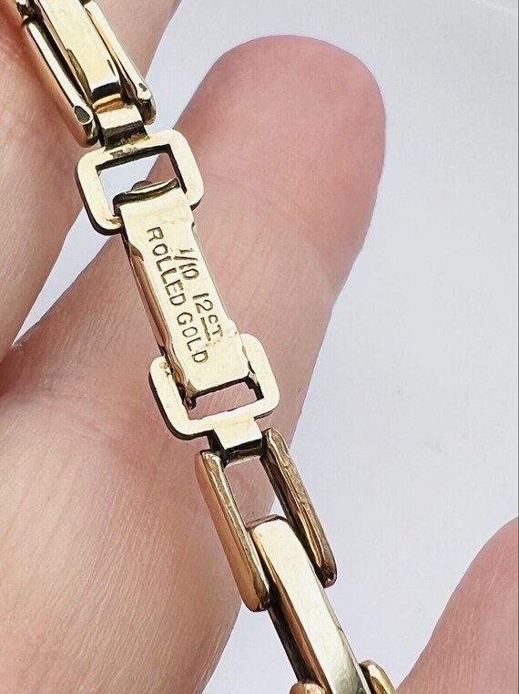 Rolled gold watch best sale strap