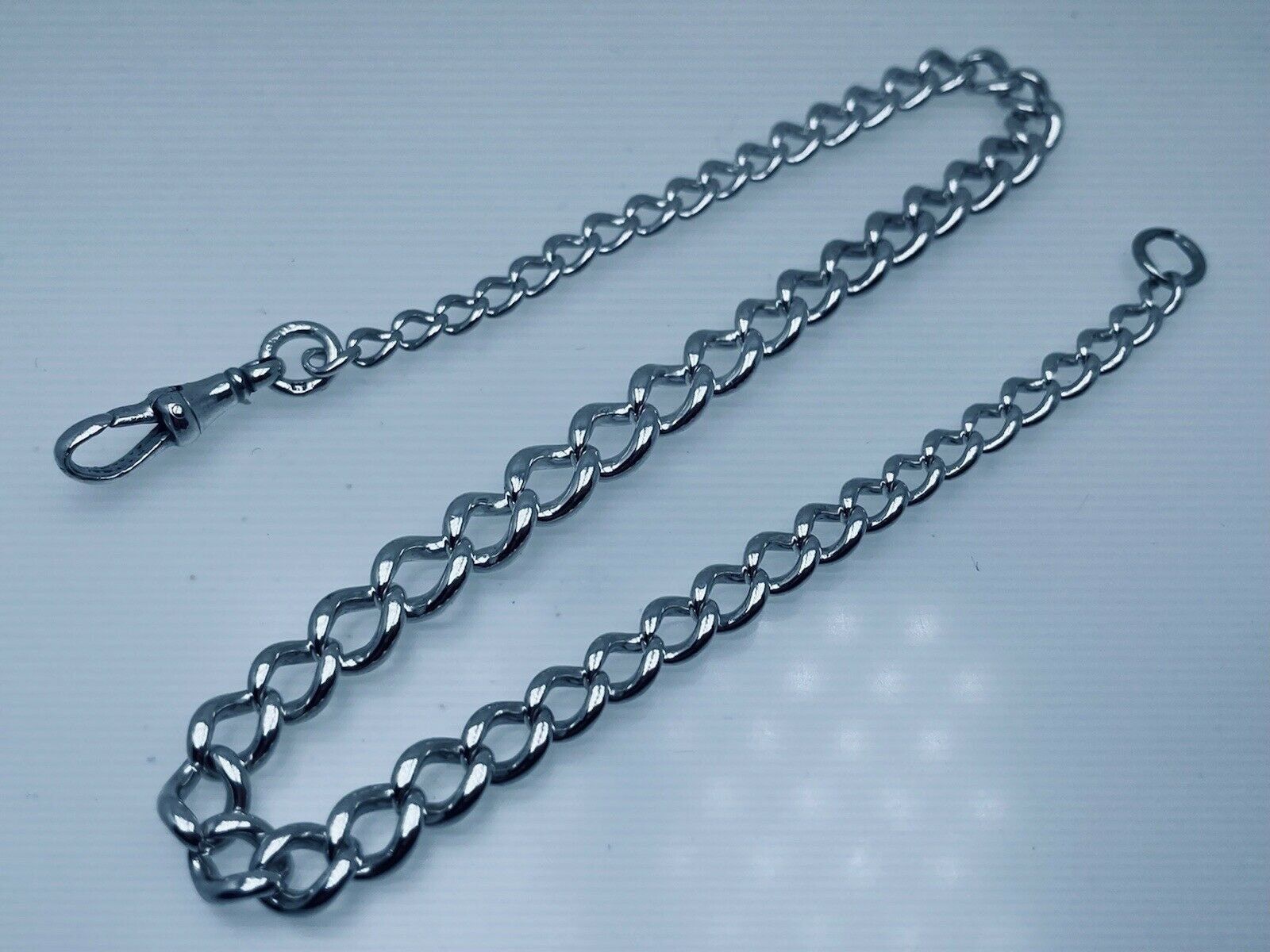 antique silver albert chain