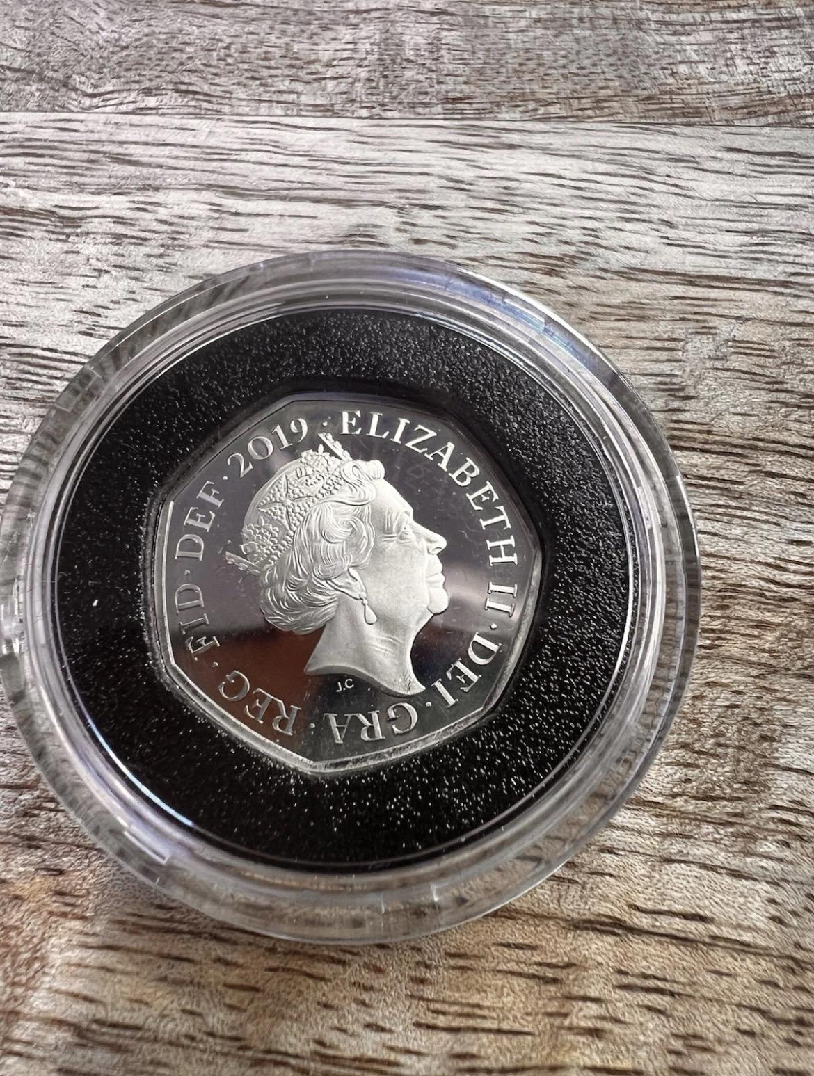 2019 イギリス　シャーロック・ホームズ 50ペンス 　銀貨限定7500セット 2019 イギリス シャーロック・ホームズ 50ペンス 銀貨限定7500セット