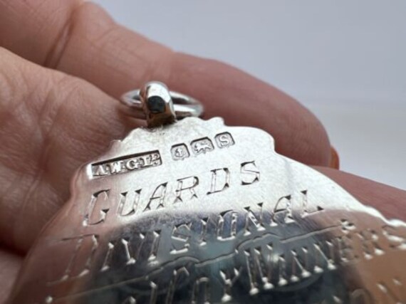 Antique Silver Watch Fob Medal Rose Gold '1917-1918' … - Gem
