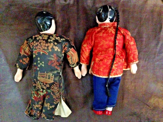 2 poupées chinoises anciennes - France