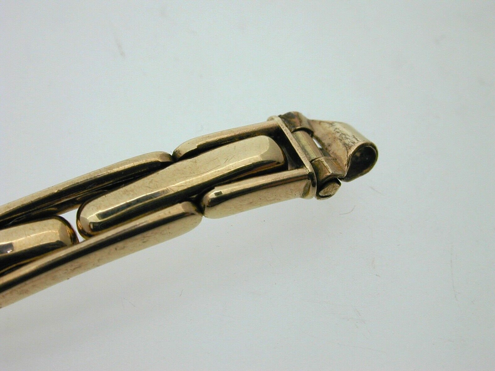 Vintage 9ct Gold Expandable Watch Strap 5 1/8 Etsy