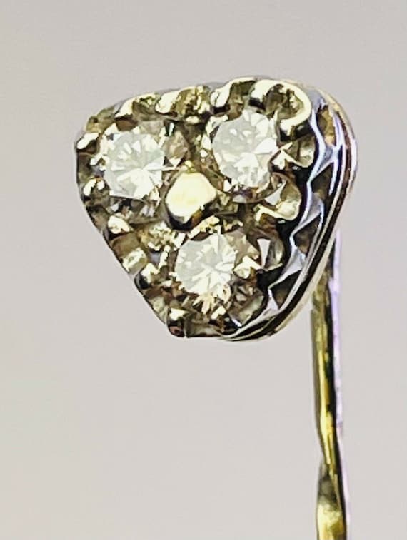 Vintage Diamond (0.3cts) Trilogy 18 Carat Yellow … - image 1