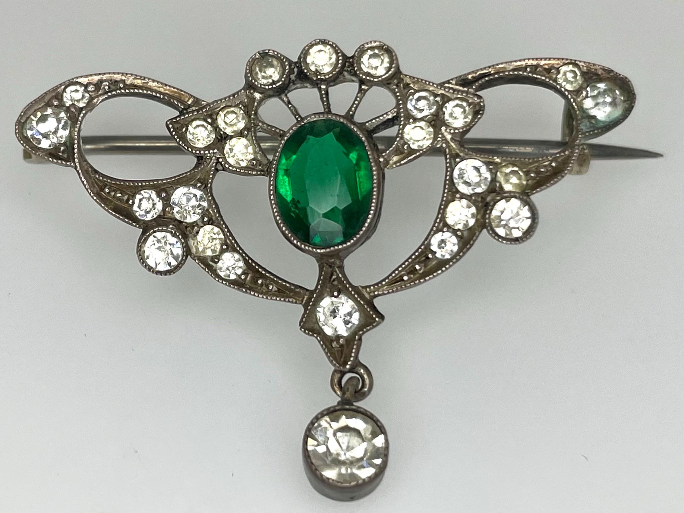 アンティーク ラ ベル エポック アール ヌーボー シルバー 900