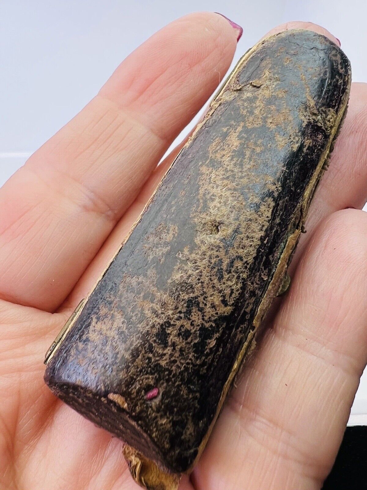 Antique Amber & Meerschaum Cheroot Cigarette Cigar Holder Silver ...