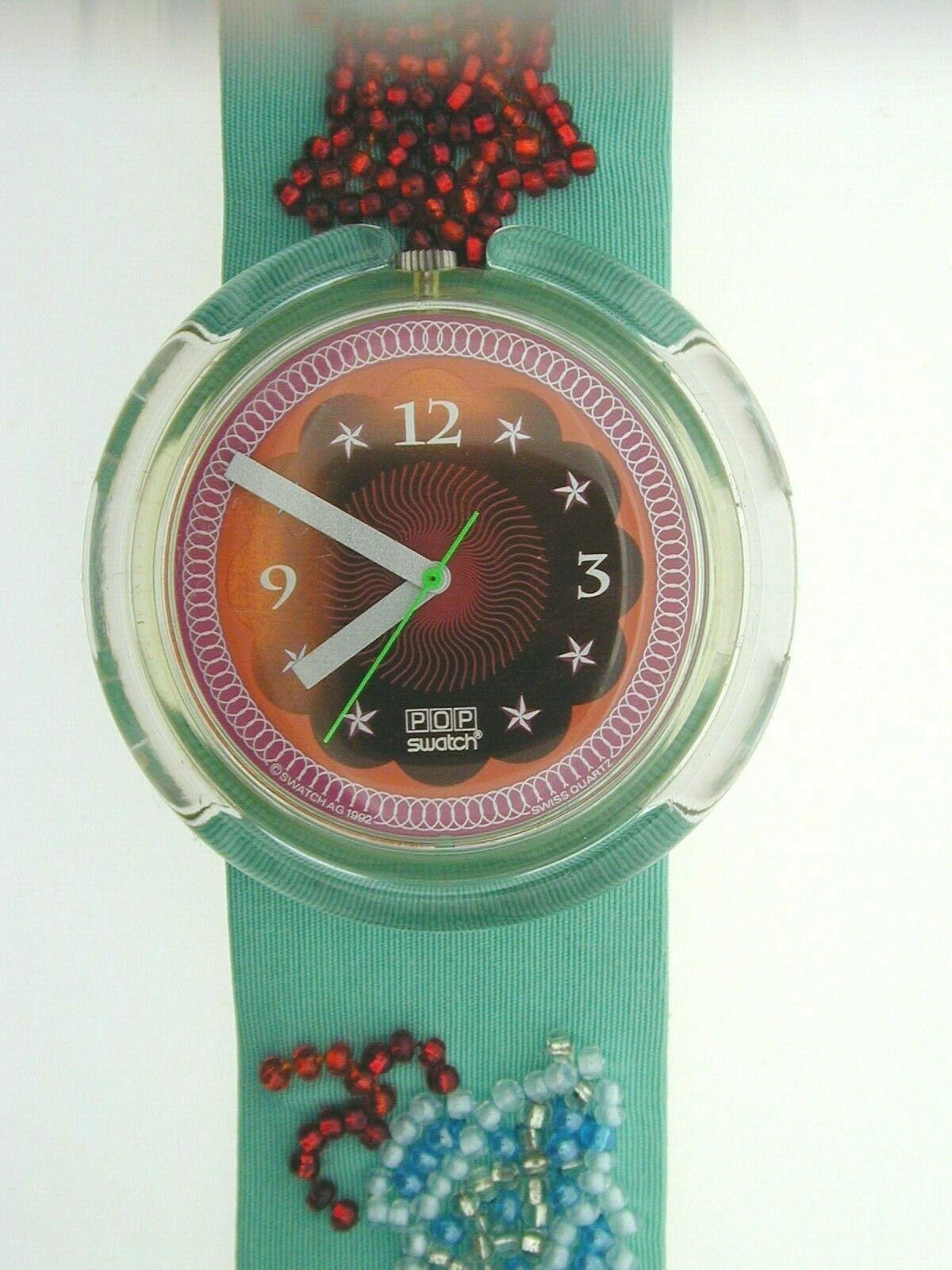 Pop Swatch Watchpwz106 Soupe De Poisson With Special Clam