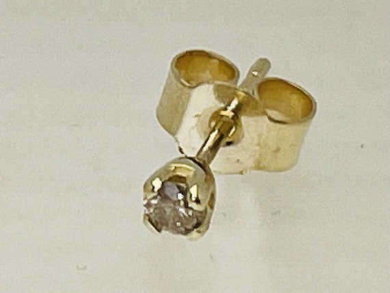 Vintage 9ct Gold Asymmetric Detachable Garnet Dan… - image 4