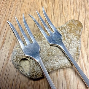 Art Deco 1934 Sterling Silver Pickle Forks Great For Your Gherkins!