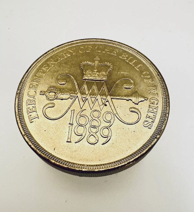 Elizabeth II Centenary of the Bill of Rights Old Style Two