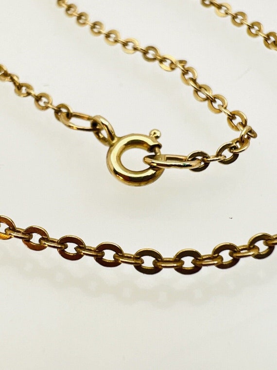 9ct Yellow Gold Necklace Necklet Extender Safety Chain with 2 Bolt Clasps