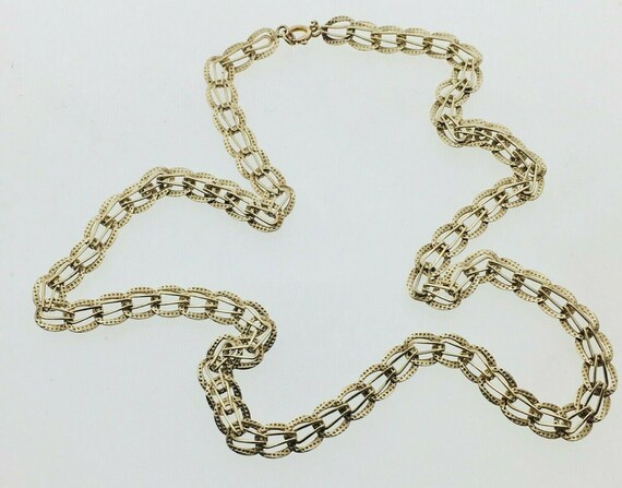 1973 Vintage 9ct Gold Unusual Flat 