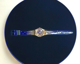 Swatch Watch GZ122 Hocus Pocus with Special Case and Box Unworn