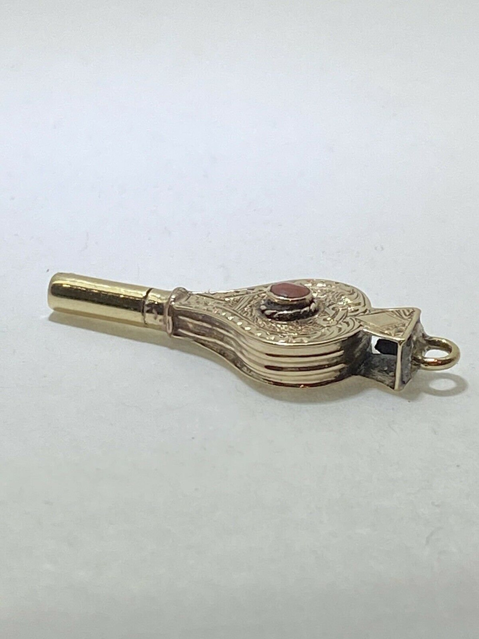 Antique Watch Key 15ct Gold Set With Coral the Shape of Pair Etsy