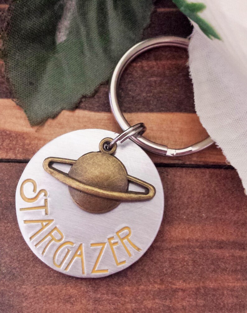 Astronomy Keychain Astronomy Gift Space Key Chain Space Etsy