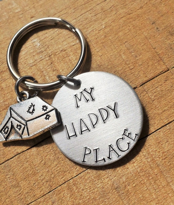 /"Home Is Where We Park It/" Zinc Camper Car Charm