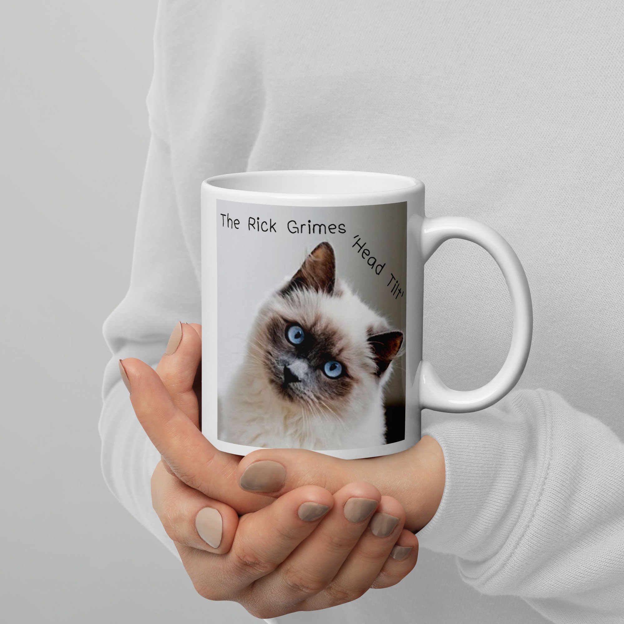 TWD Rick Grimes Head Tilt - 11 Oz Mug - Etsy