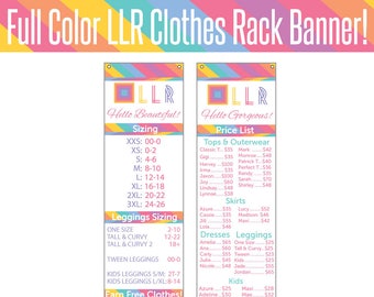 Vinyl Banner Size Chart