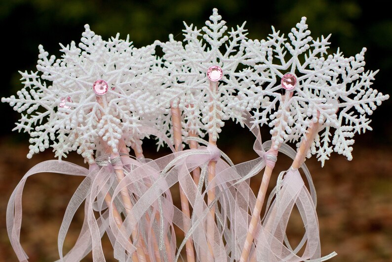 Winter Wonderland Birthday Party Decorations White And Pink Etsy