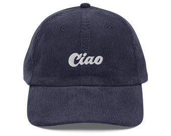 Ciao | Vintage Cord Mütze