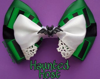Haunted Host Inspired Bow