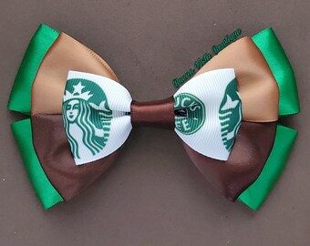 Starbucks Inspired Bow