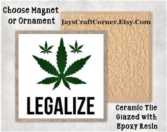 Marijuana Leaf Design Cannabis Pot Kitchen Refrigerator Locker Button Magnet