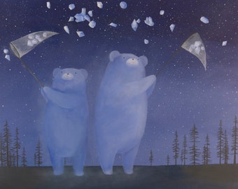 Bear Nursery Print