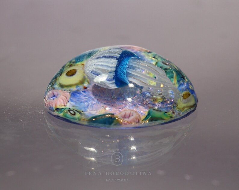 Lampwork cabochon