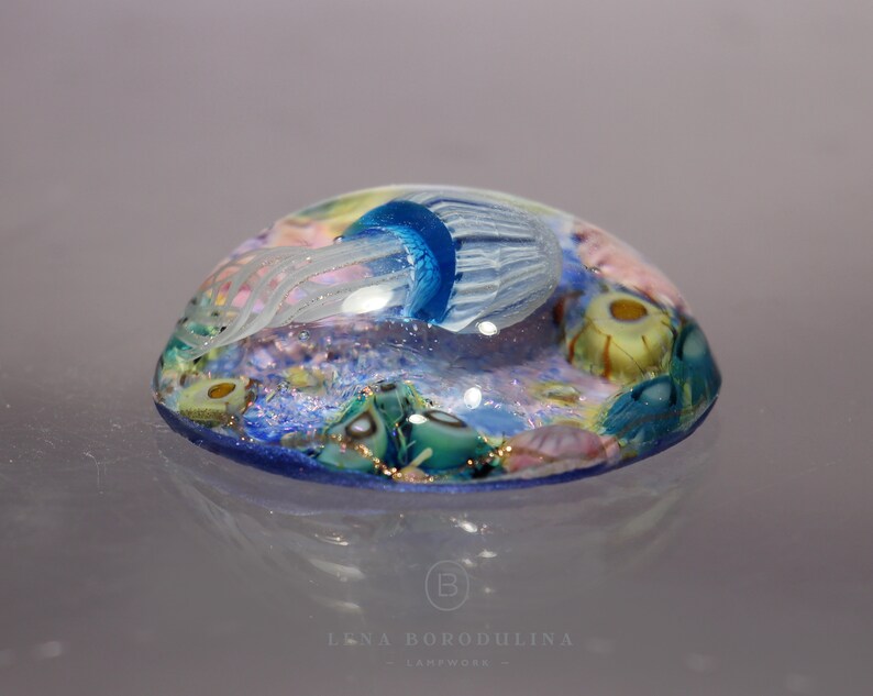 Lampwork cabochon