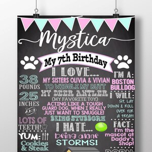 Smash de gâteau de chien, fête d&#39;anniversaire d&#39;animal de compagnie, planche d&#39;anniversaire de chien, signe d&#39;anniversaire de chien, fête d&#39;anniversaire de chiens, décor de toutou, fête de chien, BRDANL01
