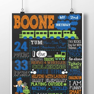 Train Birthday, blue green orange birthday, Train themed birthday party, boys train birthday, train 2nd bday, train 3rd bday BRDAUT04