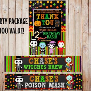 Monster Mash Birthday Decor, Girls Monster Mash Birthday Party, Monster ...