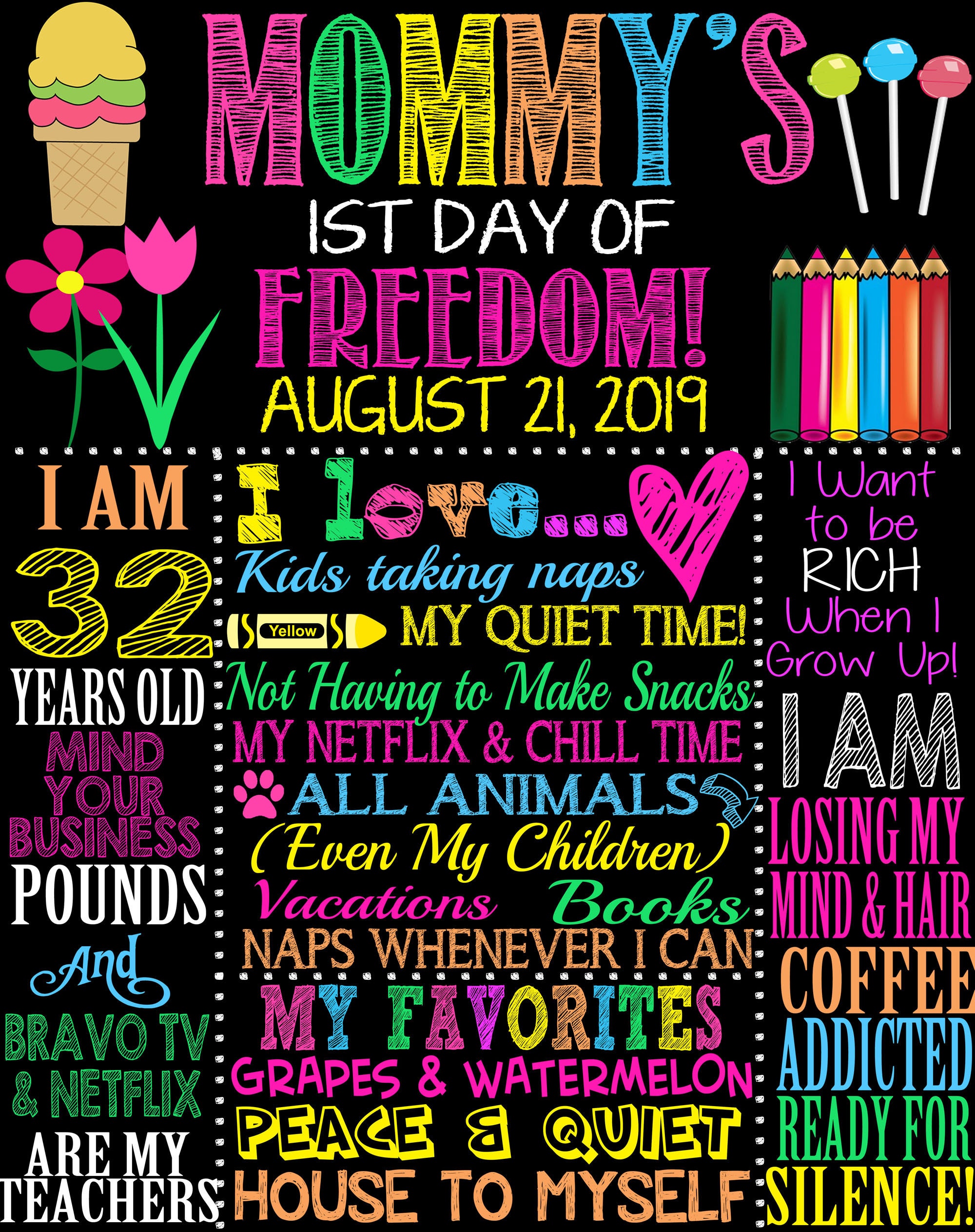 Funny First Day of School Sign for Family Dads First Day of - Etsy