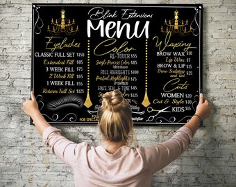 【定価192,500円】美容室に！店舗ディスプレイ、メニュー黒板 185cm福岡 il_340x270.2306046919_heim.jpg