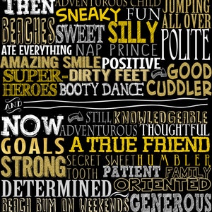 Sweet 16 Birthday Board Poster Custom for any age gender, unique 16th birthday party decor signs, Chalkboard style birthday board sixteen image 9
