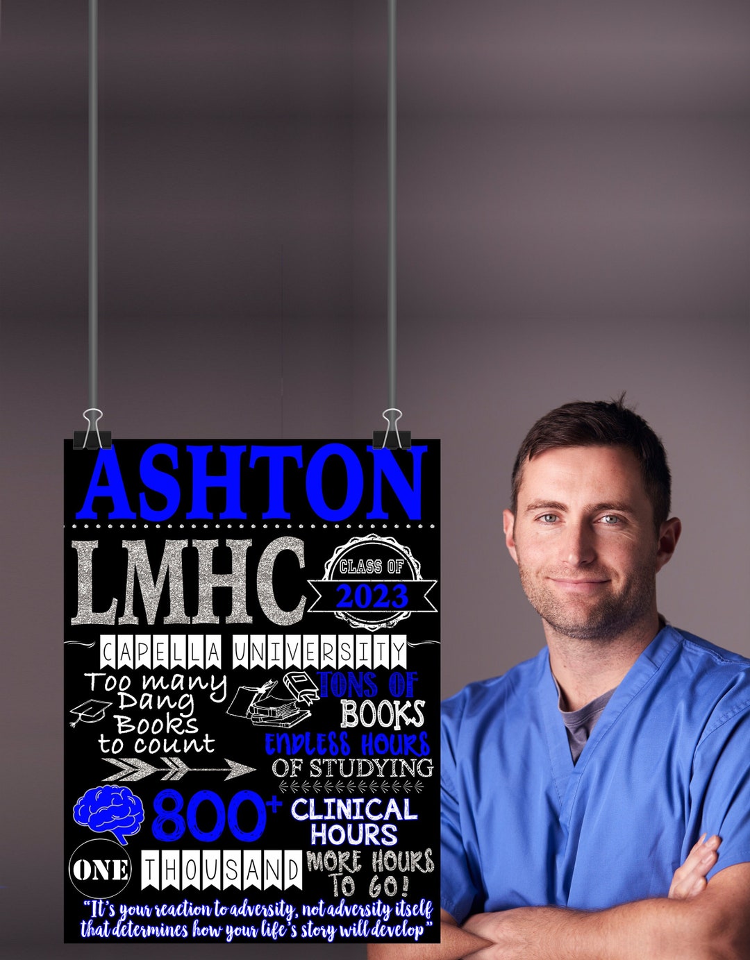 LMHC, Mental Health Graduate Gifts, Mental Health Graduation ...
