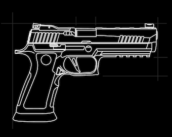 Highly detailed P320 XFIVE LEGION Vector