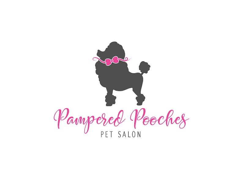 Dog Logo Pet Logo Dog Grooming Logo Logo And Branding Etsy