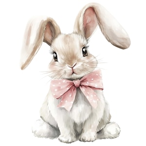 Rosa Osterhase Png, Kokette Osterhase Png, Ostern Sublimation Png